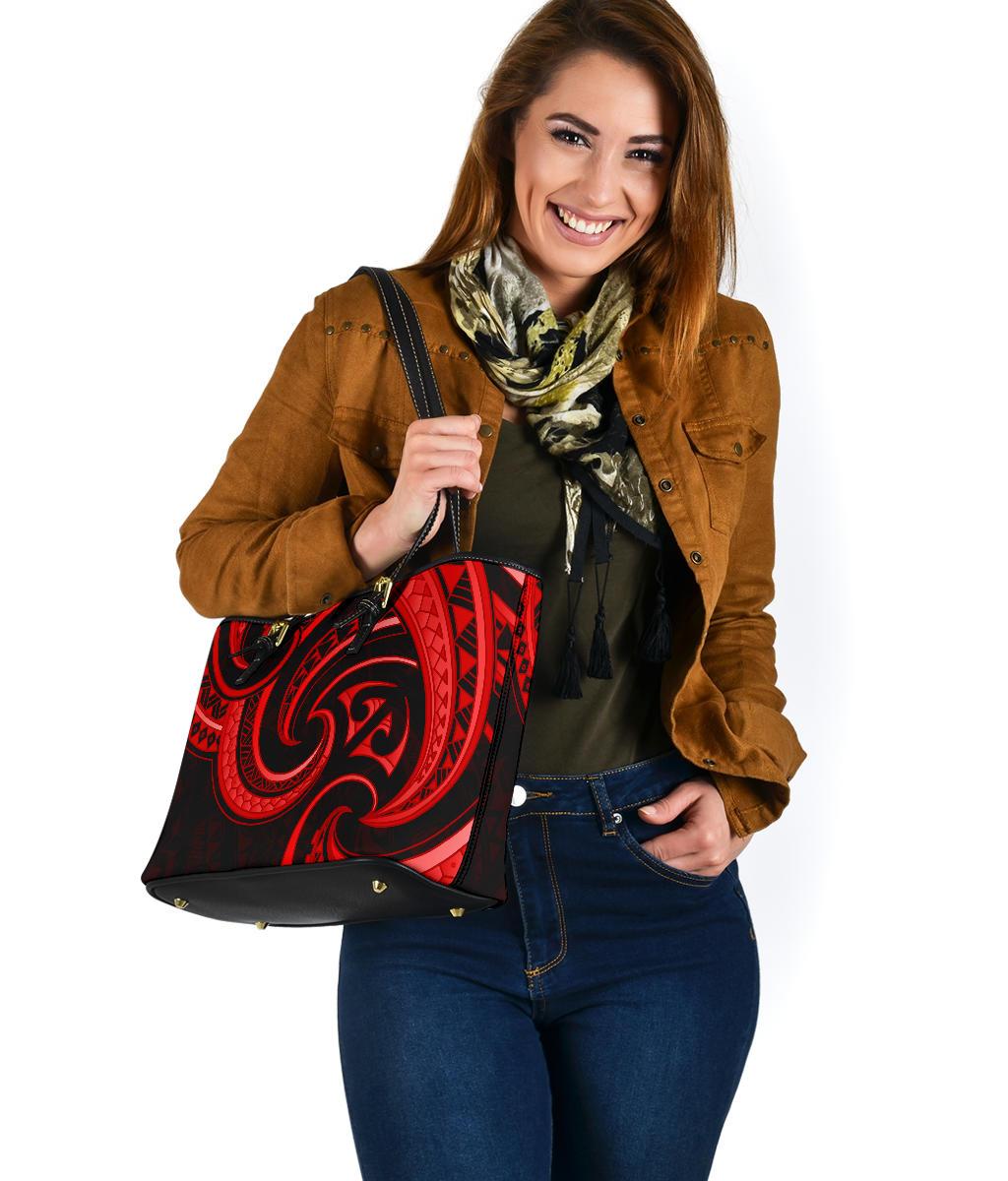 new-zealand-maori-mangopare-small-leather-tote-polynesian-red