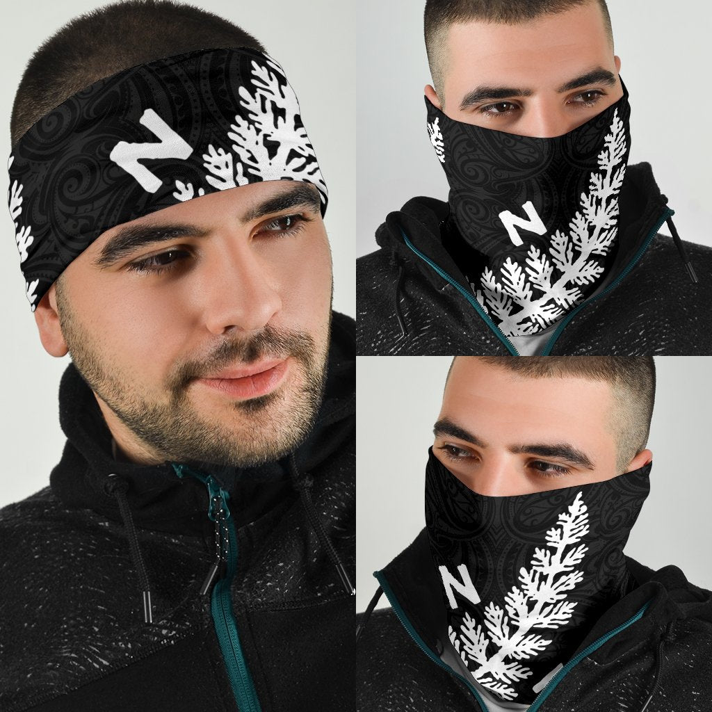 New Zealand Bandana Silver Fern Rugby 1921 - Vibe Hoodie Shop