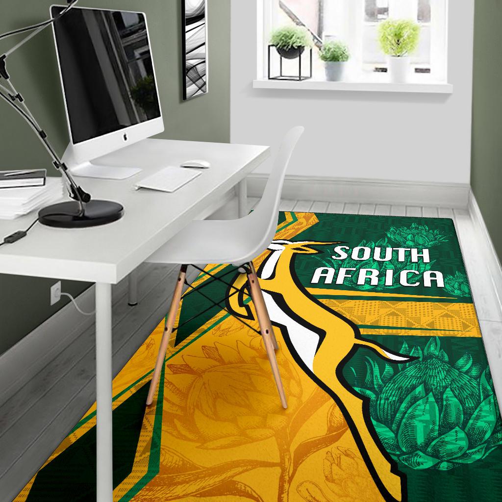 South Africa Area Rug Springboks Rugby Be Fancy - Vibe Hoodie Shop