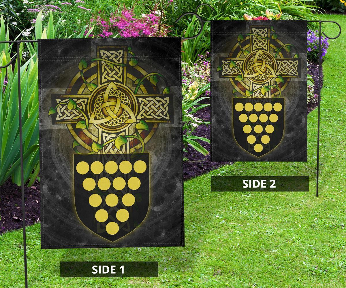 Cornwall Celtic Flag - Cornwall Coat Of Arms With Celtic Cross - Vibe Hoodie Shop