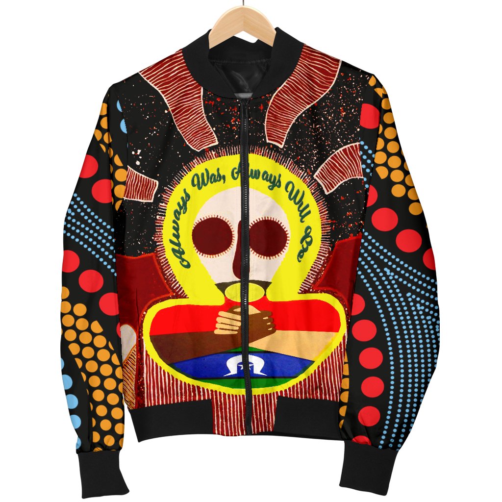 Aboriginal and Torres Strait Islanders Men's Bomber Jacket - NAIDOC Style - Vibe Hoodie Shop