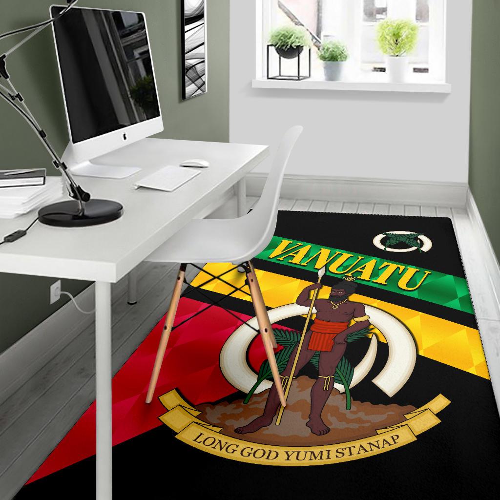 Vanuatu Rugby Area Rug Sporty Style - Vibe Hoodie Shop