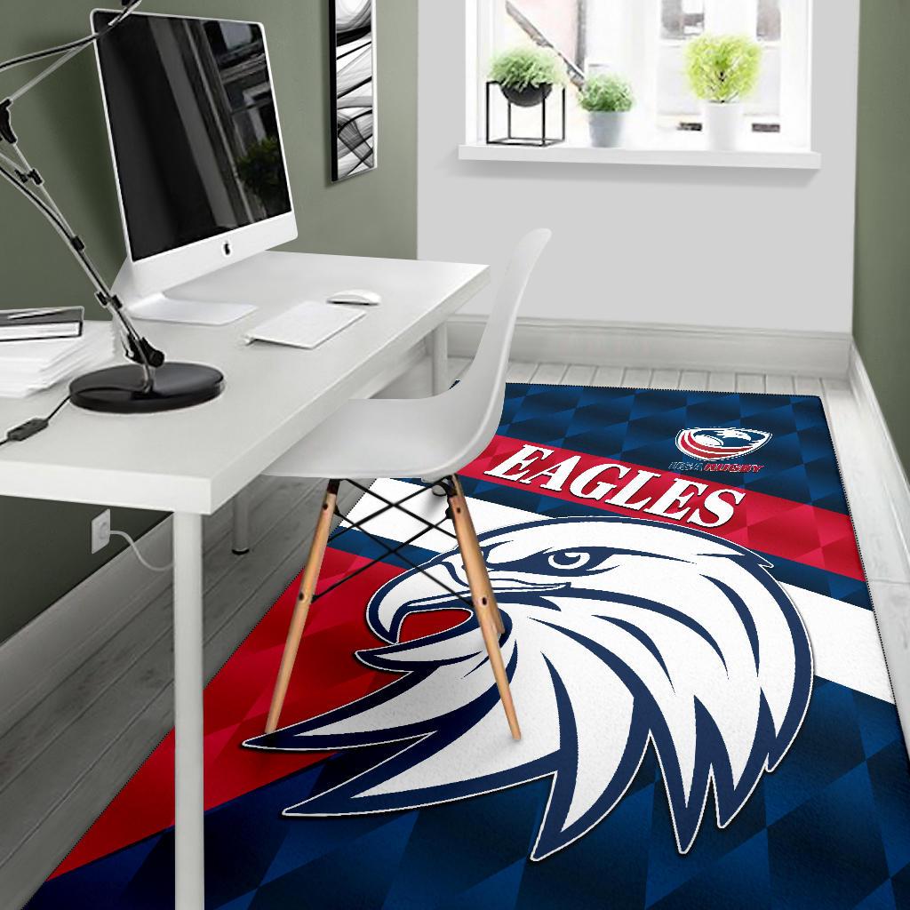 USA Rugby Area Rug Eagles Sporty Style - Vibe Hoodie Shop