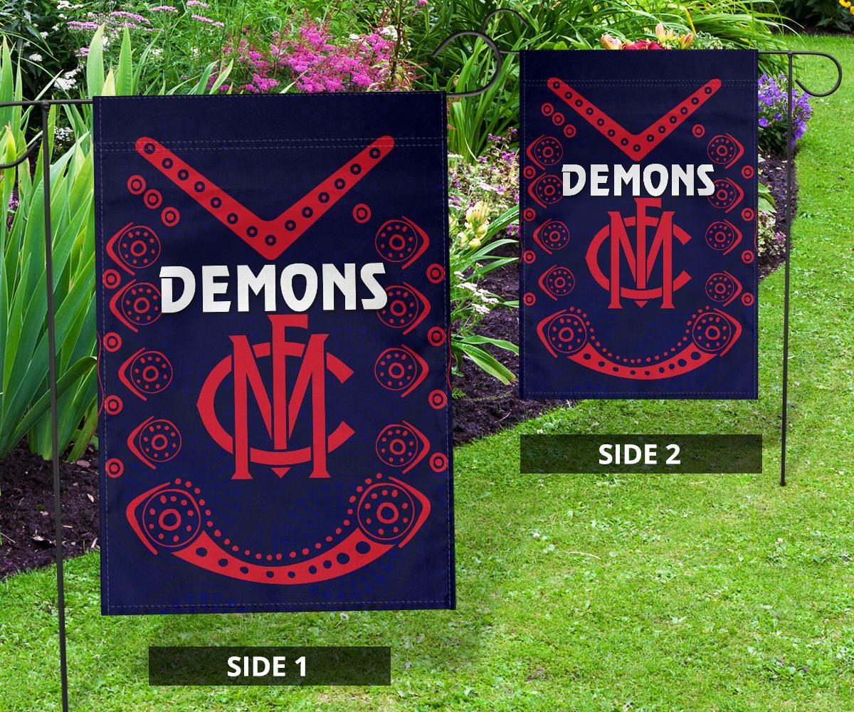 Melbourne Demons Indigenous Flag Football - Vibe Hoodie Shop