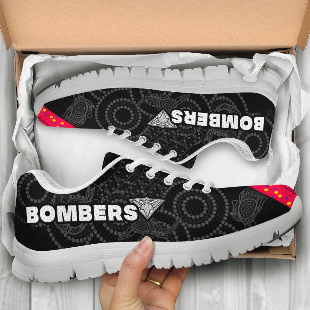 Bombers NAIDOC Week Sneakers Essendon Ingenious - White - Vibe Hoodie Shop