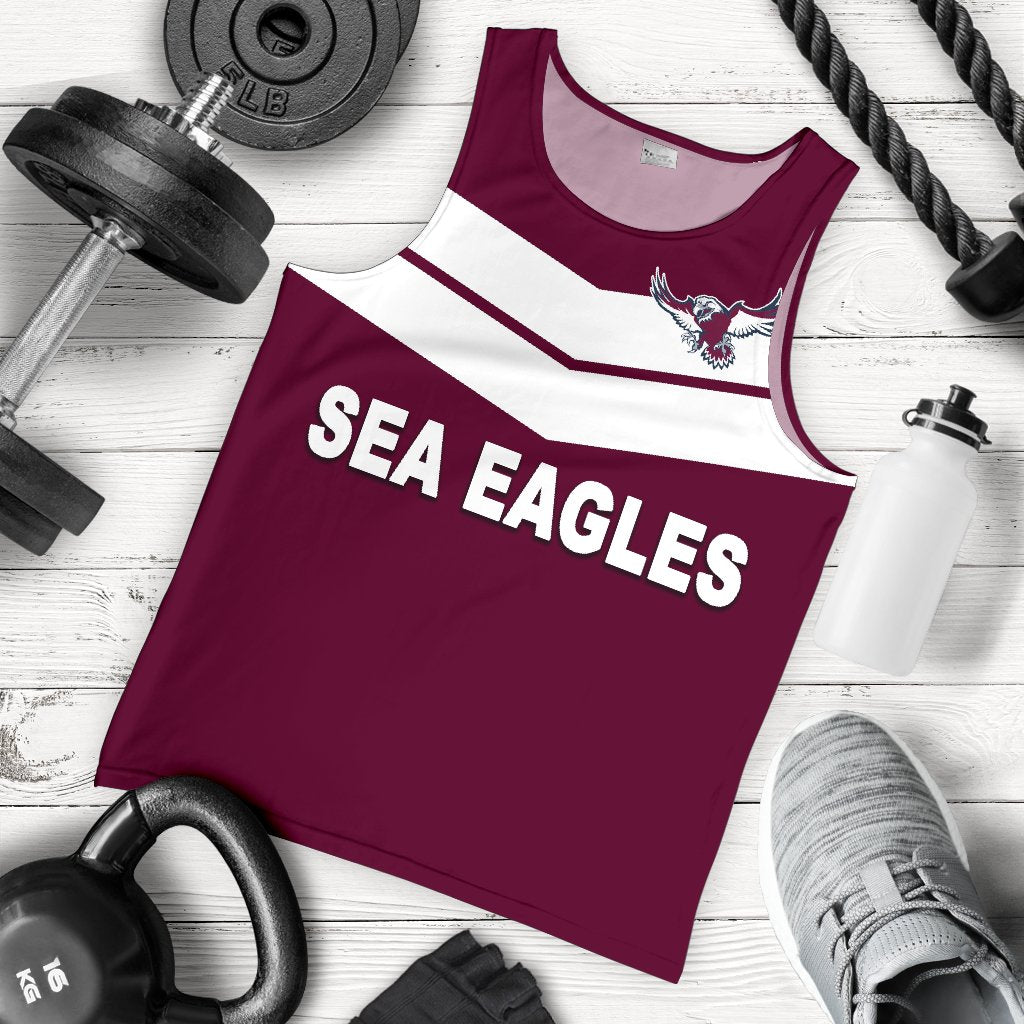 Warringah Men's Tank Top Sea Eagles Original - Vibe Hoodie Shop