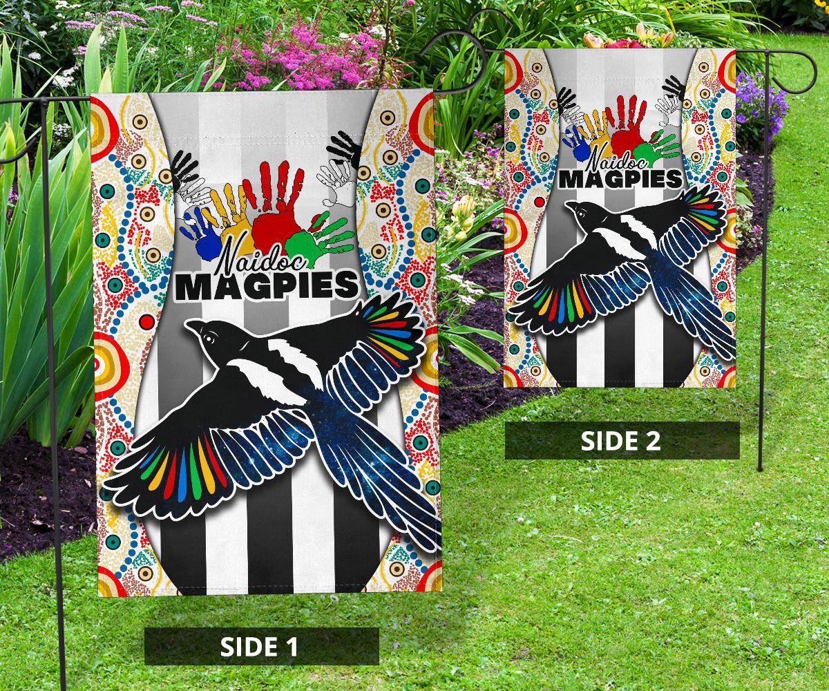 Magpies NAIDOC Week Flag Collingwood Modern Style - Vibe Hoodie Shop