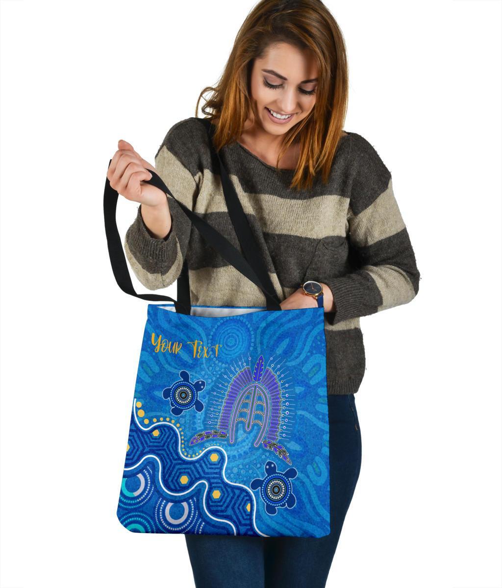 torres-strait-personalised-tote-bags-dhari-and-turtle