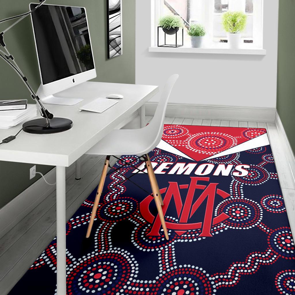 Demons Indigenous Area Rug Melbourne Fancy - Vibe Hoodie Shop