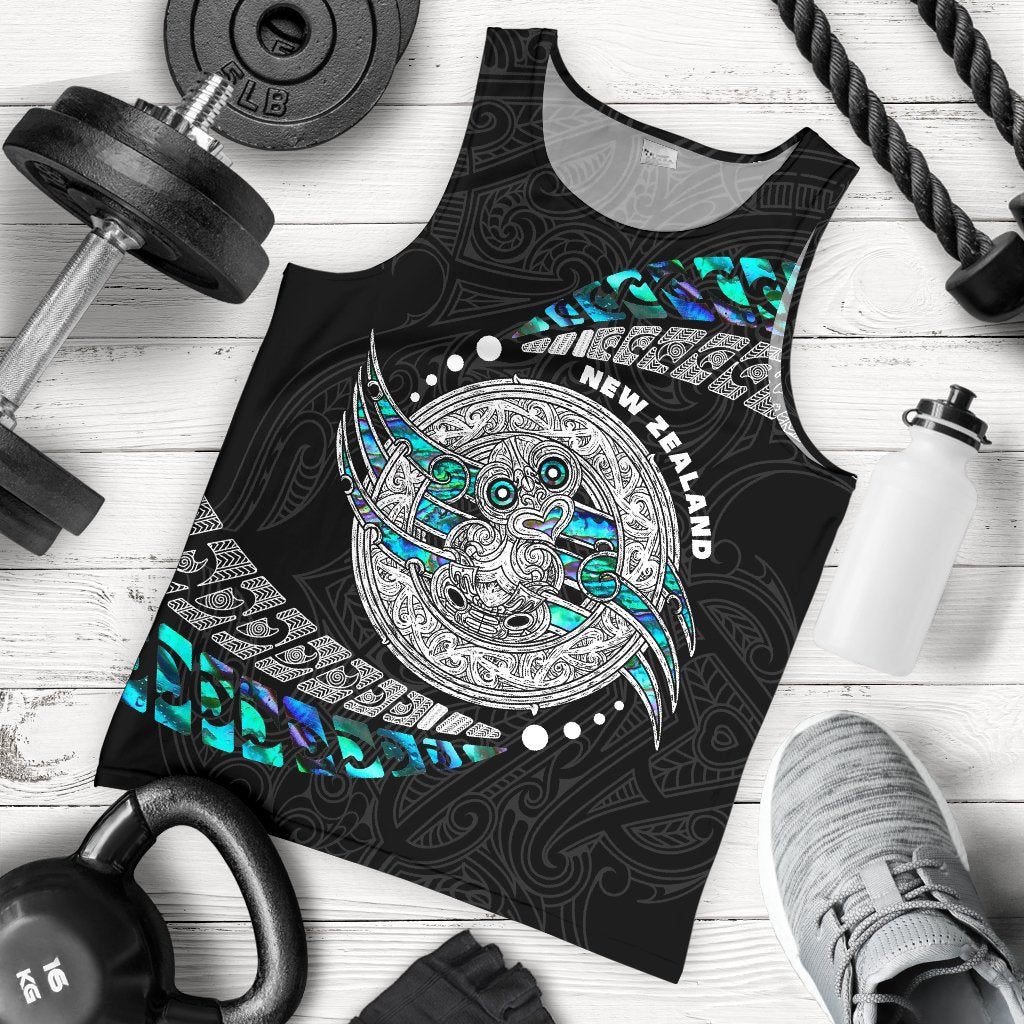 Maori New Zealand Men's Tank Top Hei Tiki Sport Style - Vibe Hoodie Shop