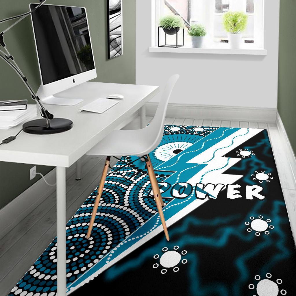 Power Area Rug Thunda Port Adelaide - Vibe Hoodie Shop