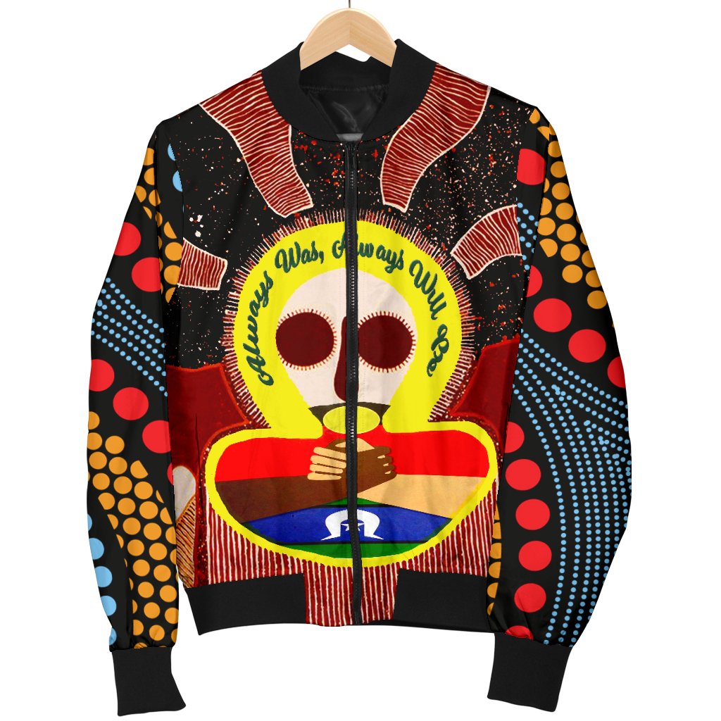 Aboriginal and Torres Strait Islanders Women's Bomber Jacket - NAIDOC Style - Vibe Hoodie Shop