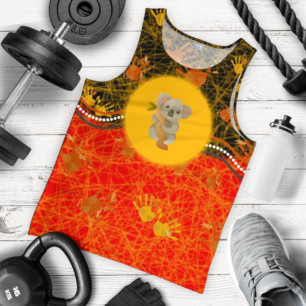 Men's Tank Top - The Pride Of Aboriginal People - Vibe Hoodie Shop