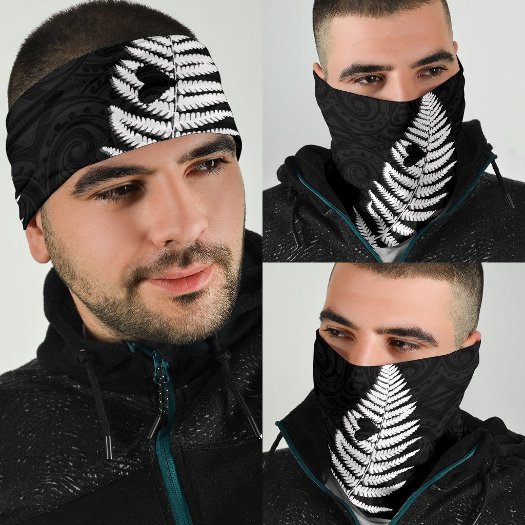 New Zealand Silver Fern Bandana, Maori Bandana - Vibe Hoodie Shop