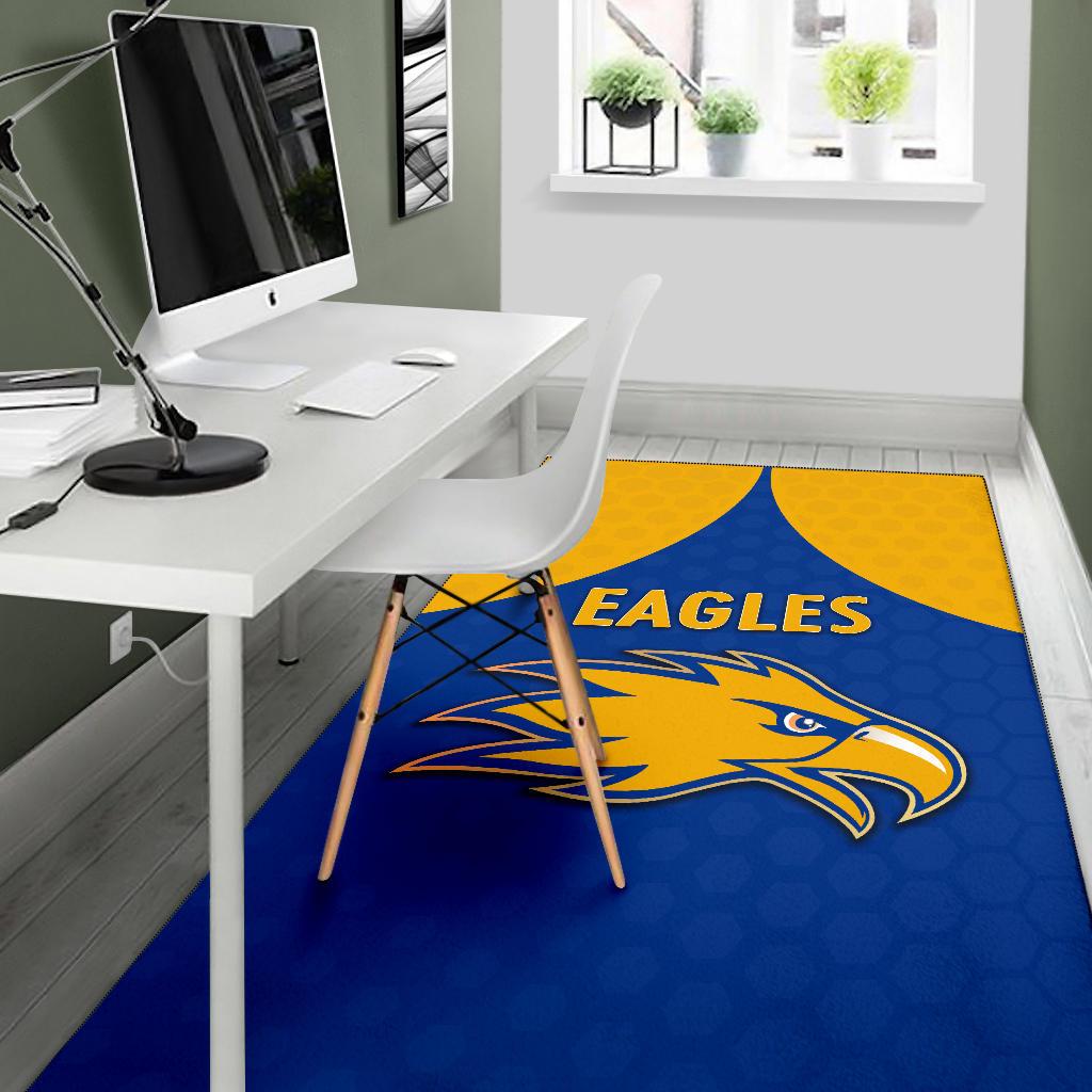 Eagles Area Rug West Coast - Royal Blue - Vibe Hoodie Shop