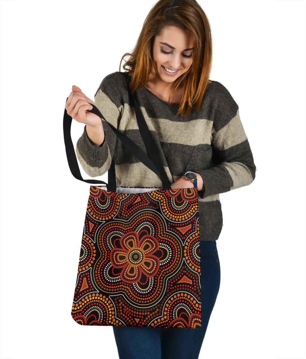 aboriginal-tote-bags-aboriginal-dot-painting-flowers-style-ver02