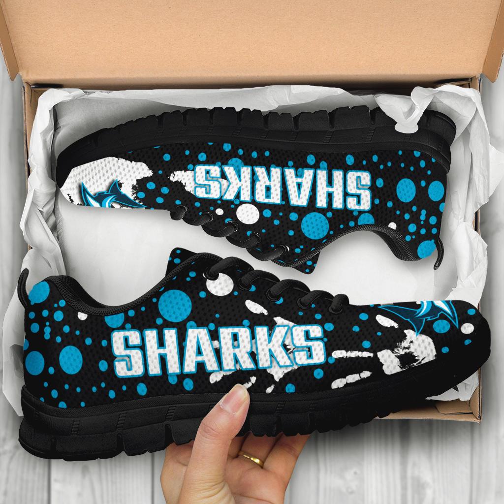 Sharks Indigenous Sneakers Minimalism Version - Vibe Hoodie Shop