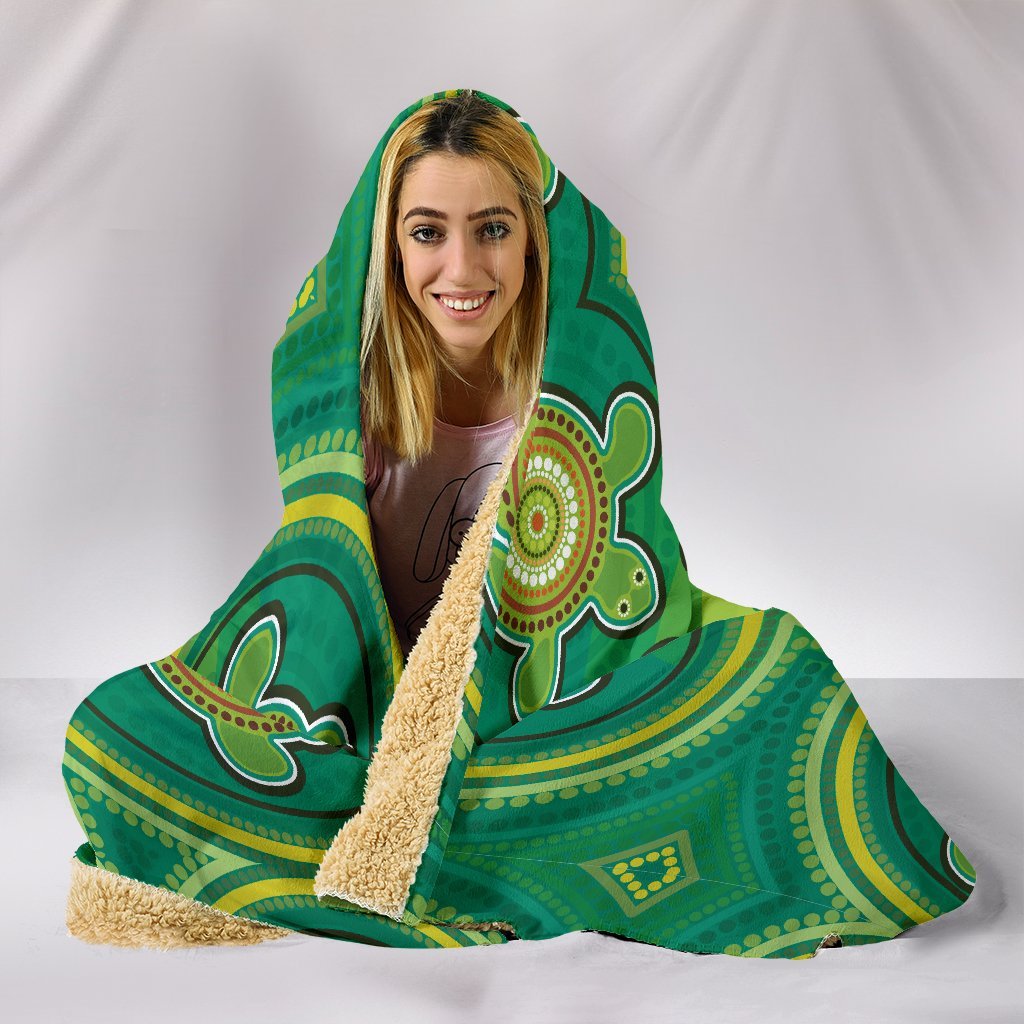 aboriginal-hooded-blanket-indegenous-dot-painting-art