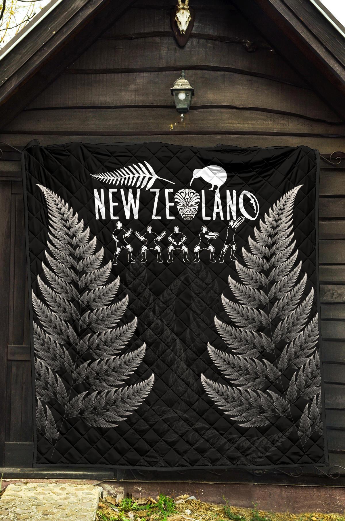 New Zealand Premium Quilt Haka Rugby Exclusive Edition - Vibe Hoodie Shop