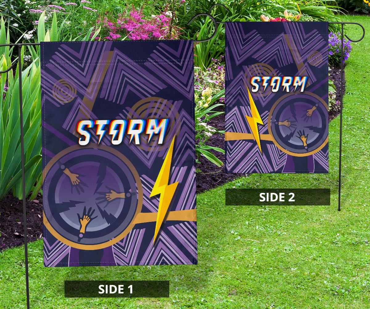 Melbourne Storm Flag Simple Indigenous - Purple - Vibe Hoodie Shop