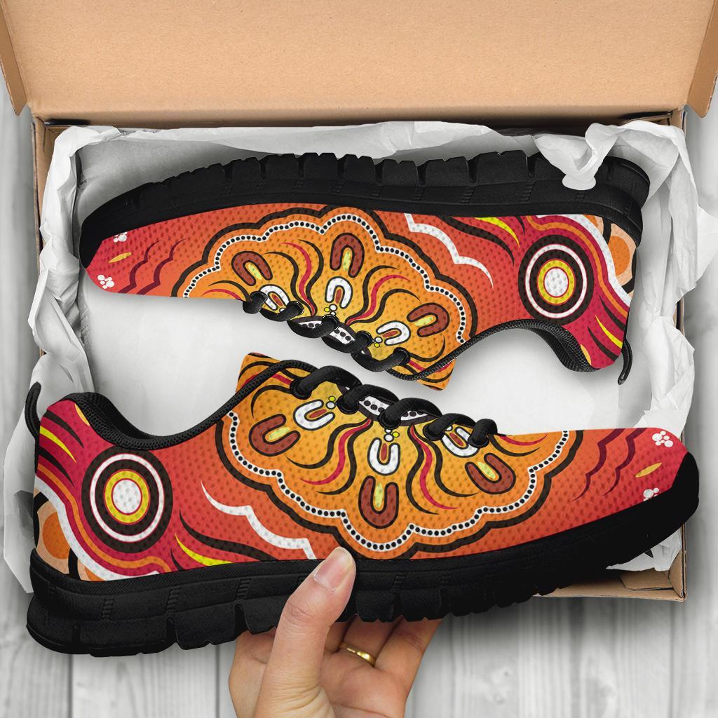 Aboriginal Sneakers - Indigenous Art Patterns Ver01 - Vibe Hoodie Shop