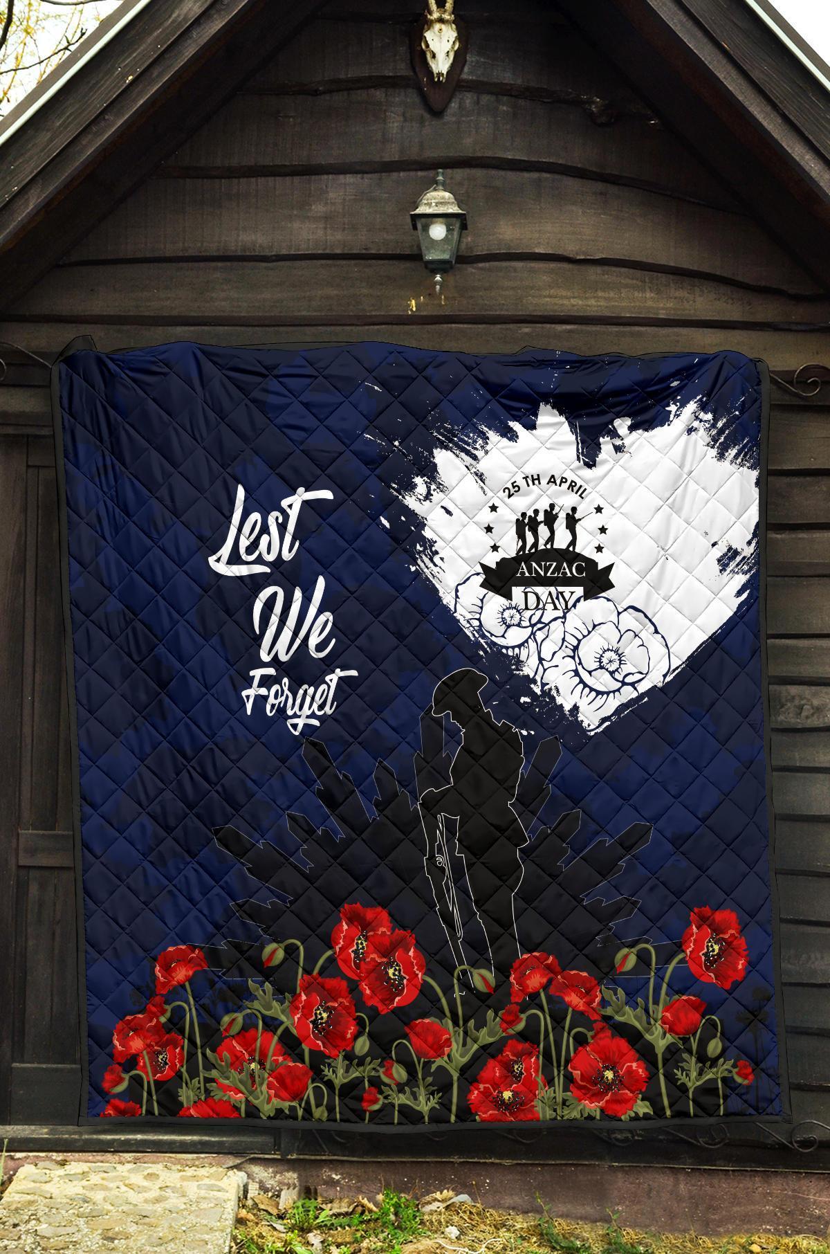 ANZAC Day Premium Quilt - Australia ANZAC Day 2021 - Vibe Hoodie Shop