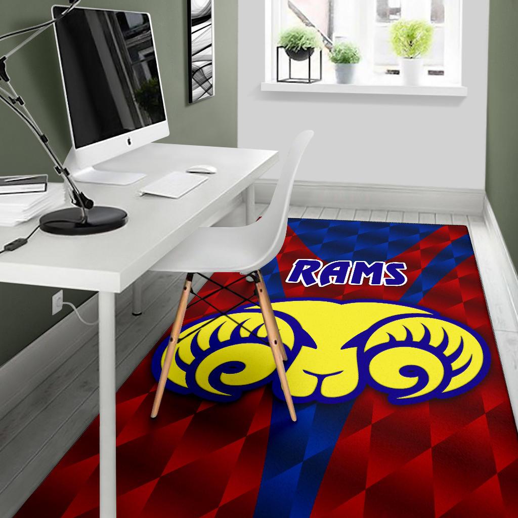 Adelaide Area Rug Rams Merino Original - Red - Vibe Hoodie Shop