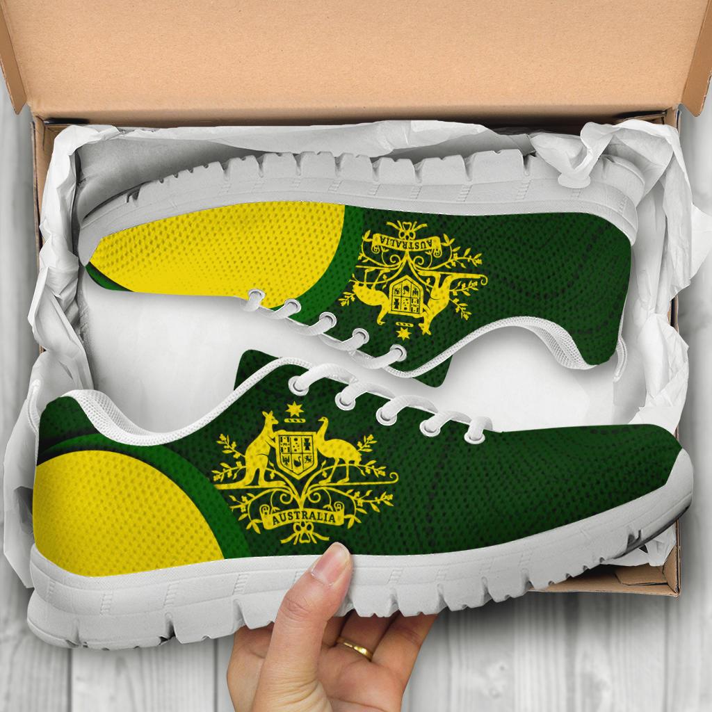 Sneakers - Australia Coat of Arms Shoes National Colors - Unisex - Vibe Hoodie Shop