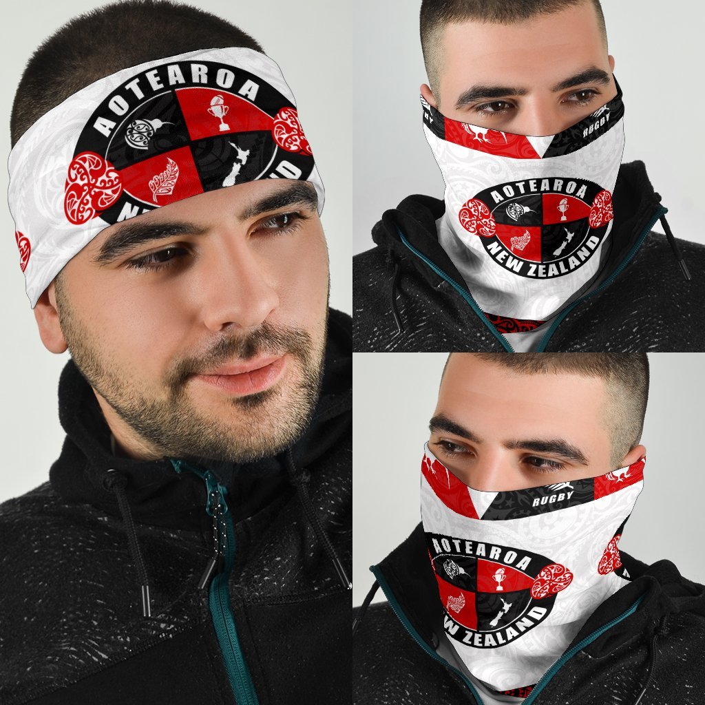 New Zealand Bandana Aotearoa Rugby Champion - Vibe Hoodie Shop