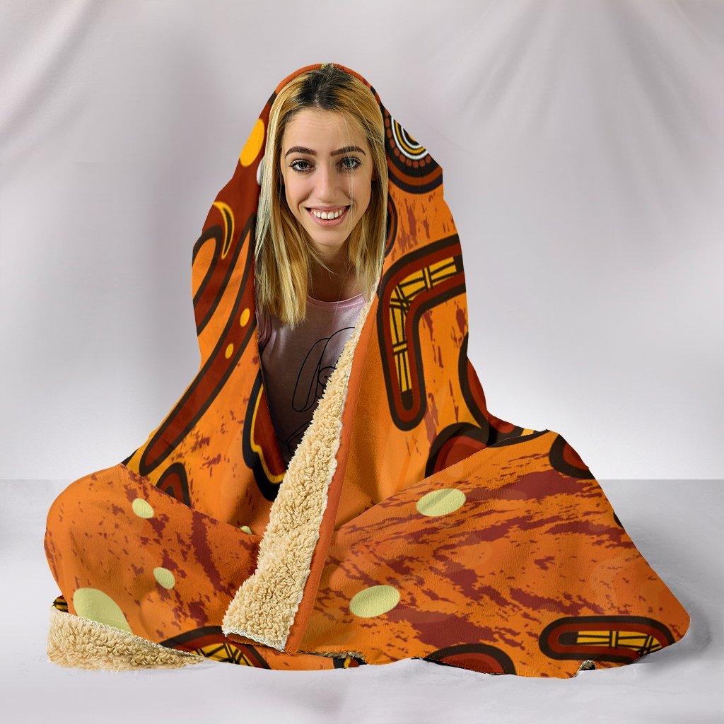 aboriginal-hooded-blanket-baby-kangaroo-and-dot-painting-patterns