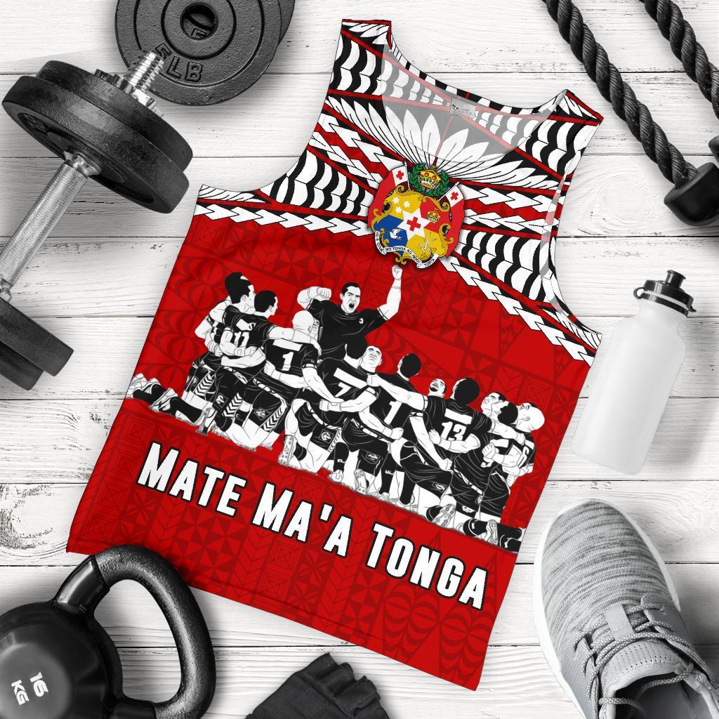 Tonga Sipi Tau Men Tank Top Mate Ma'A - Vibe Hoodie Shop