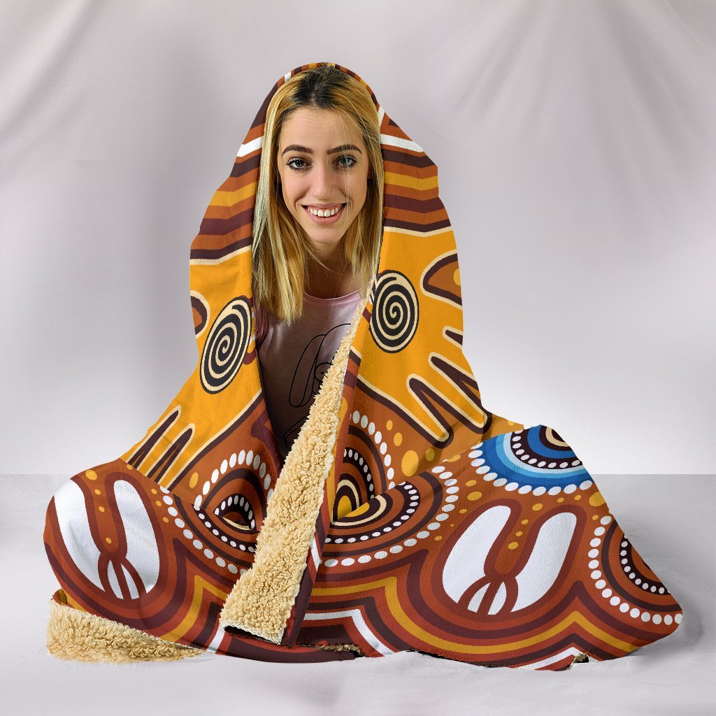 aboriginal-hooded-blanket-indegenous-dot-painting-art