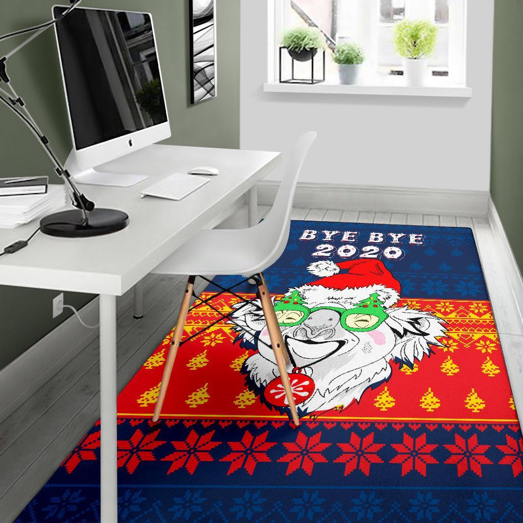 Australia Christmas Area Rug - Bye Bye 2020 - Vibe Hoodie Shop