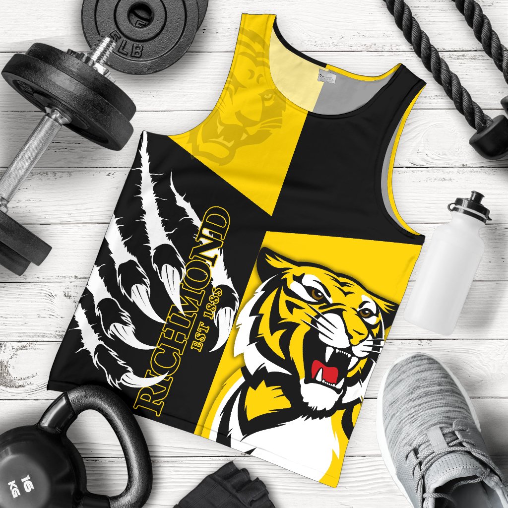 Richmond Tigers Men's Tank Top Special Style - Vibe Hoodie Shop