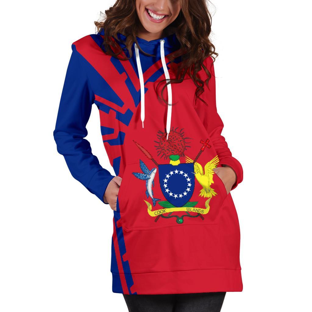 Cook Islands Hoodie Dress Premium Style - Vibe Hoodie Shop