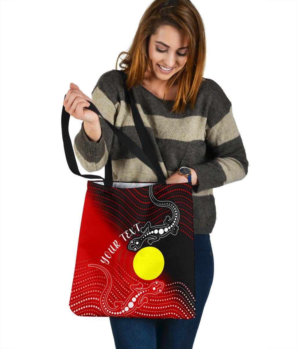 custom-aboriginal-tote-bags-two-indigenous-lizard