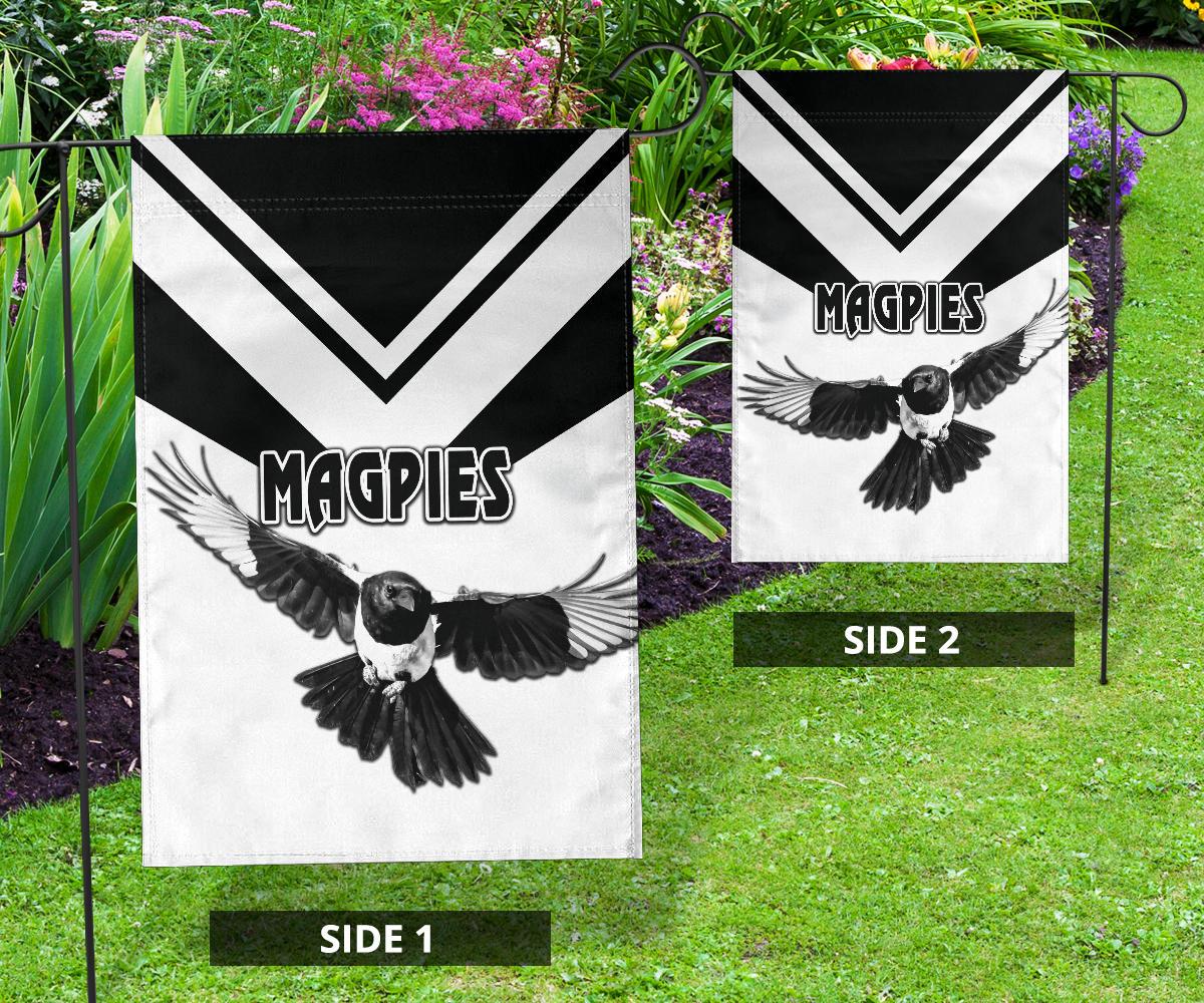 Western Suburbs Magpies Flag Original Style - White - Vibe Hoodie Shop