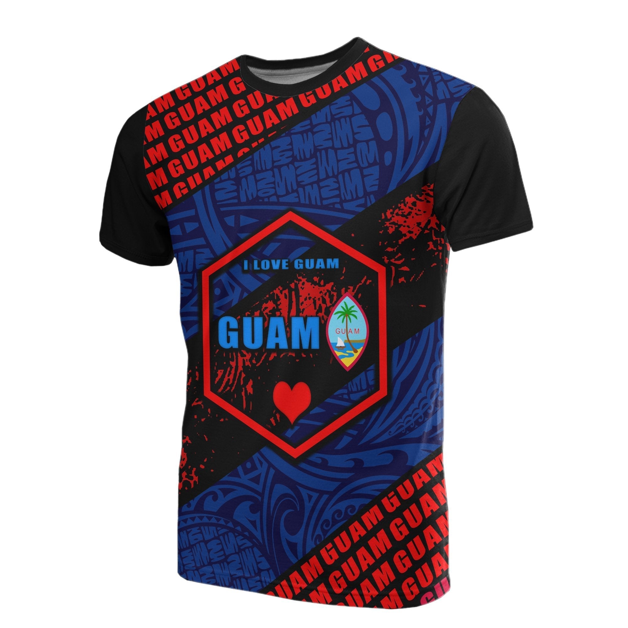 Vibe Hoodie Guam T shirt - I Love Guam - Vibe Hoodie Shop