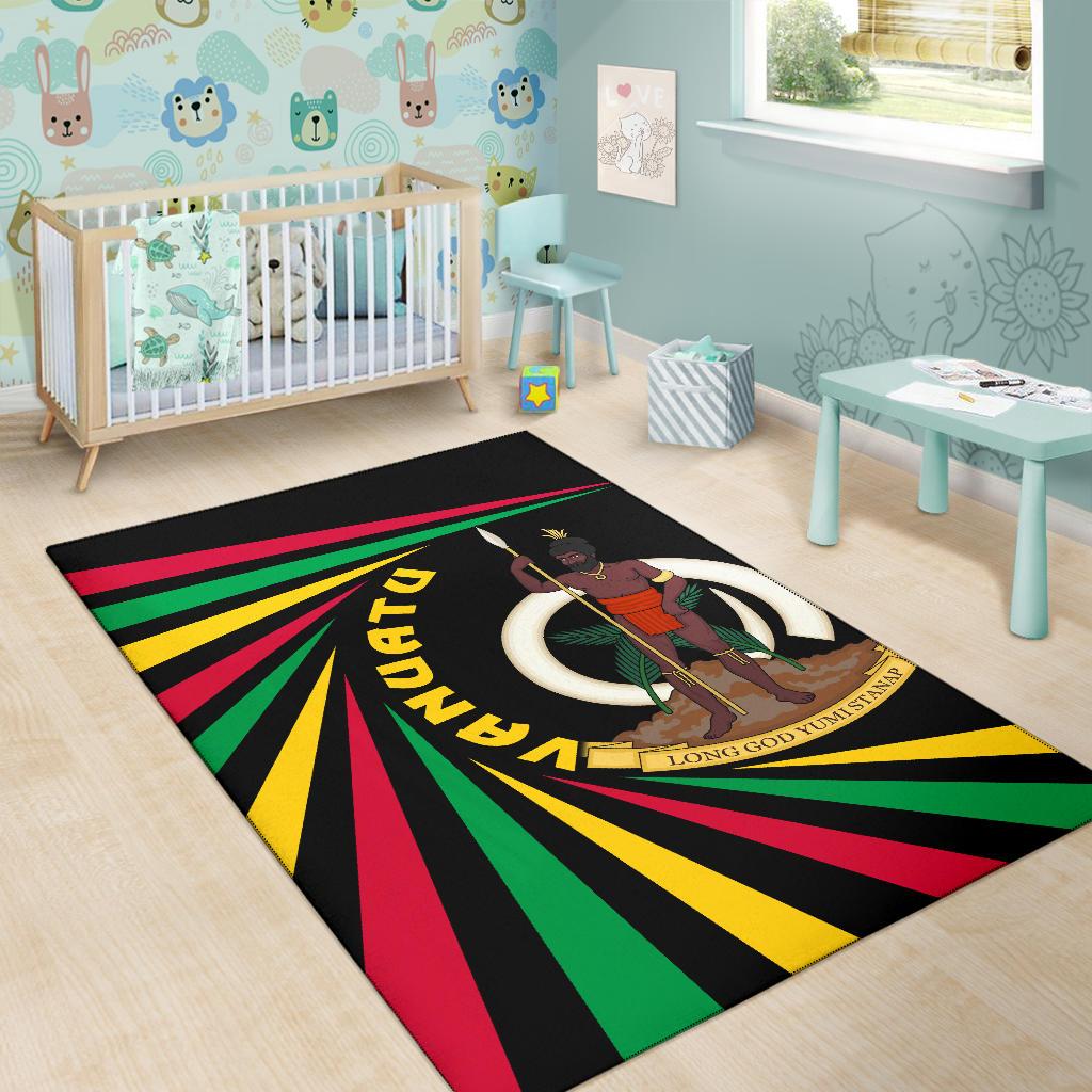 Vanuatu Rugby Area Rug Creative Style - Vibe Hoodie Shop