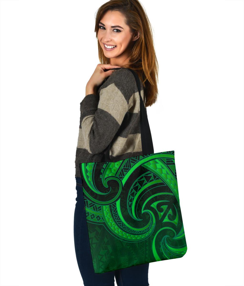 new-zealand-maori-mangopare-tote-bag-polynesian-green