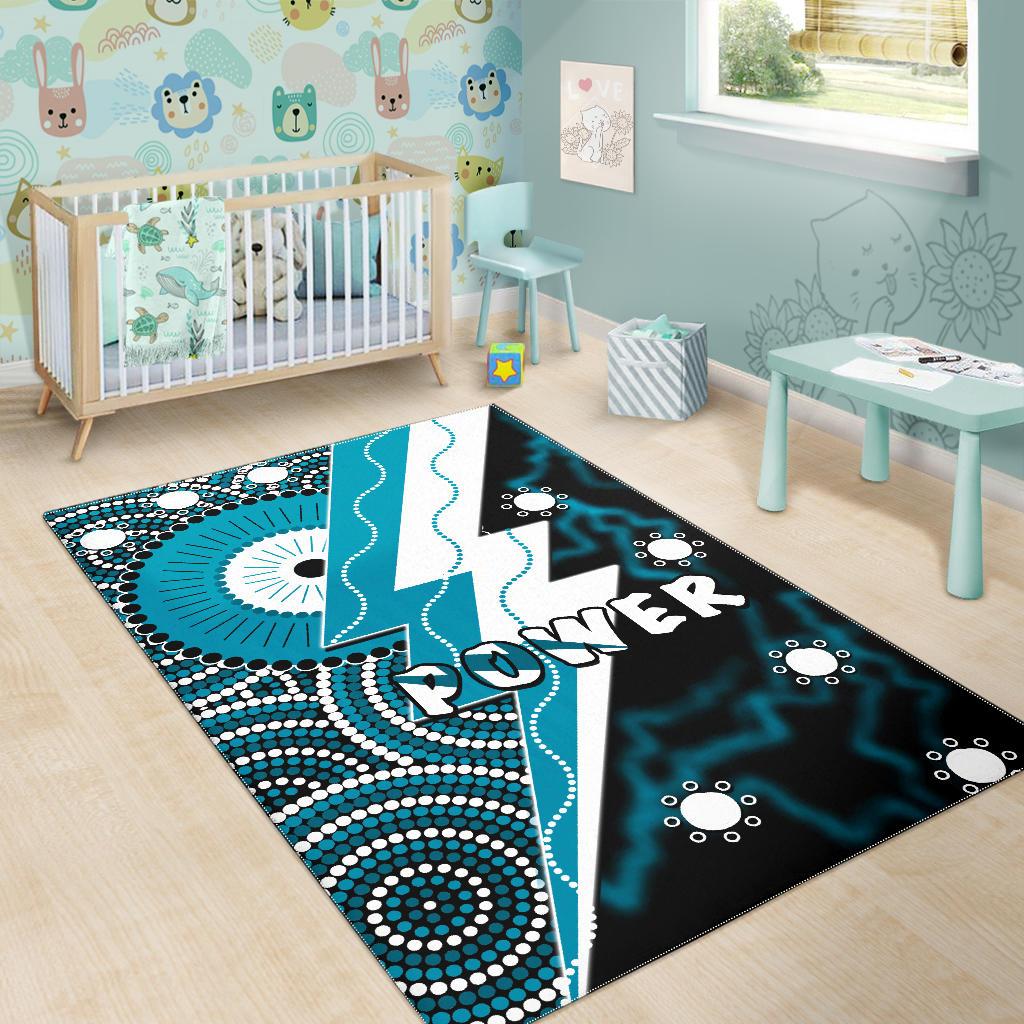 Power Area Rug Thunda Port Adelaide - Vibe Hoodie Shop