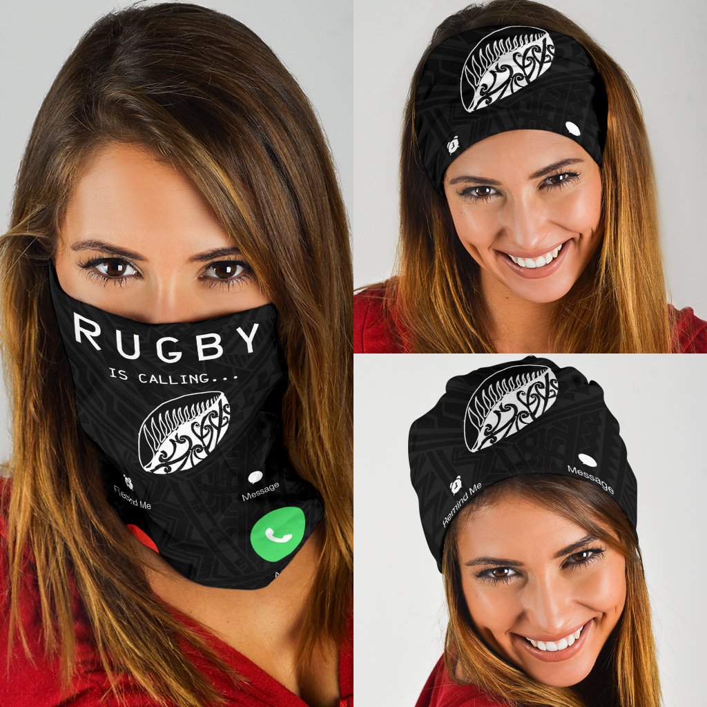 Rugby is Calling New Zealand Bandana - Vibe Hoodie Shop