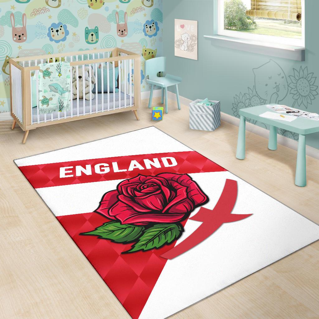 England Rugby Area Rug Sporty Style - Vibe Hoodie Shop