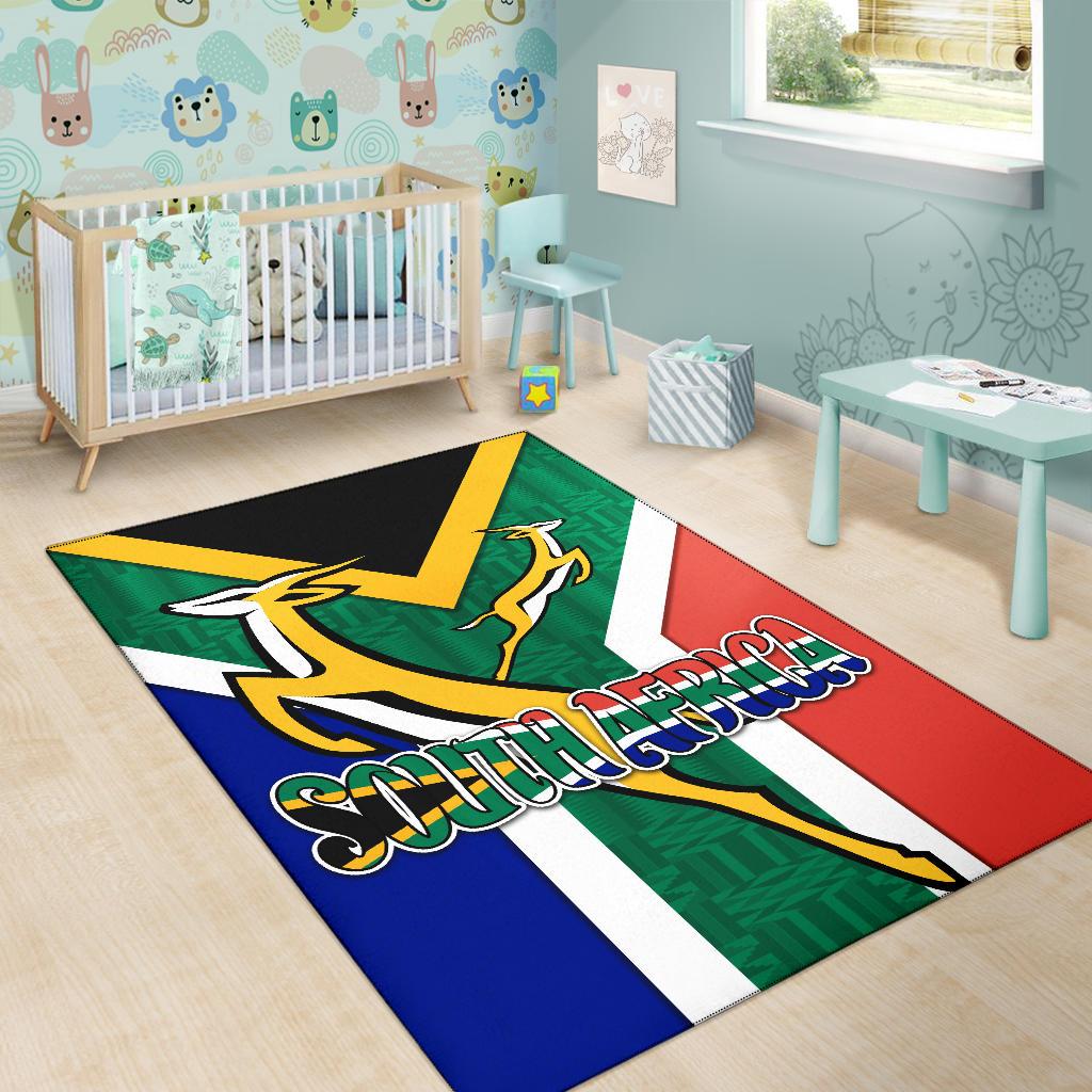 South Africa Area Rug Springboks Rugby Be Proud - Vibe Hoodie Shop