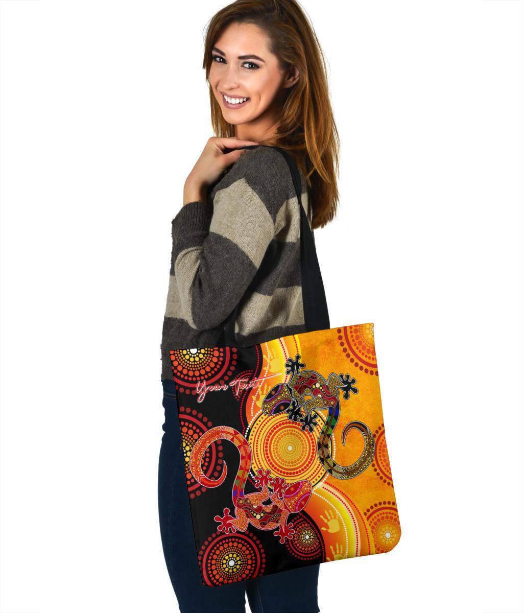 aboriginal-personalised-tote-bags-couple-aboriginal-lizards