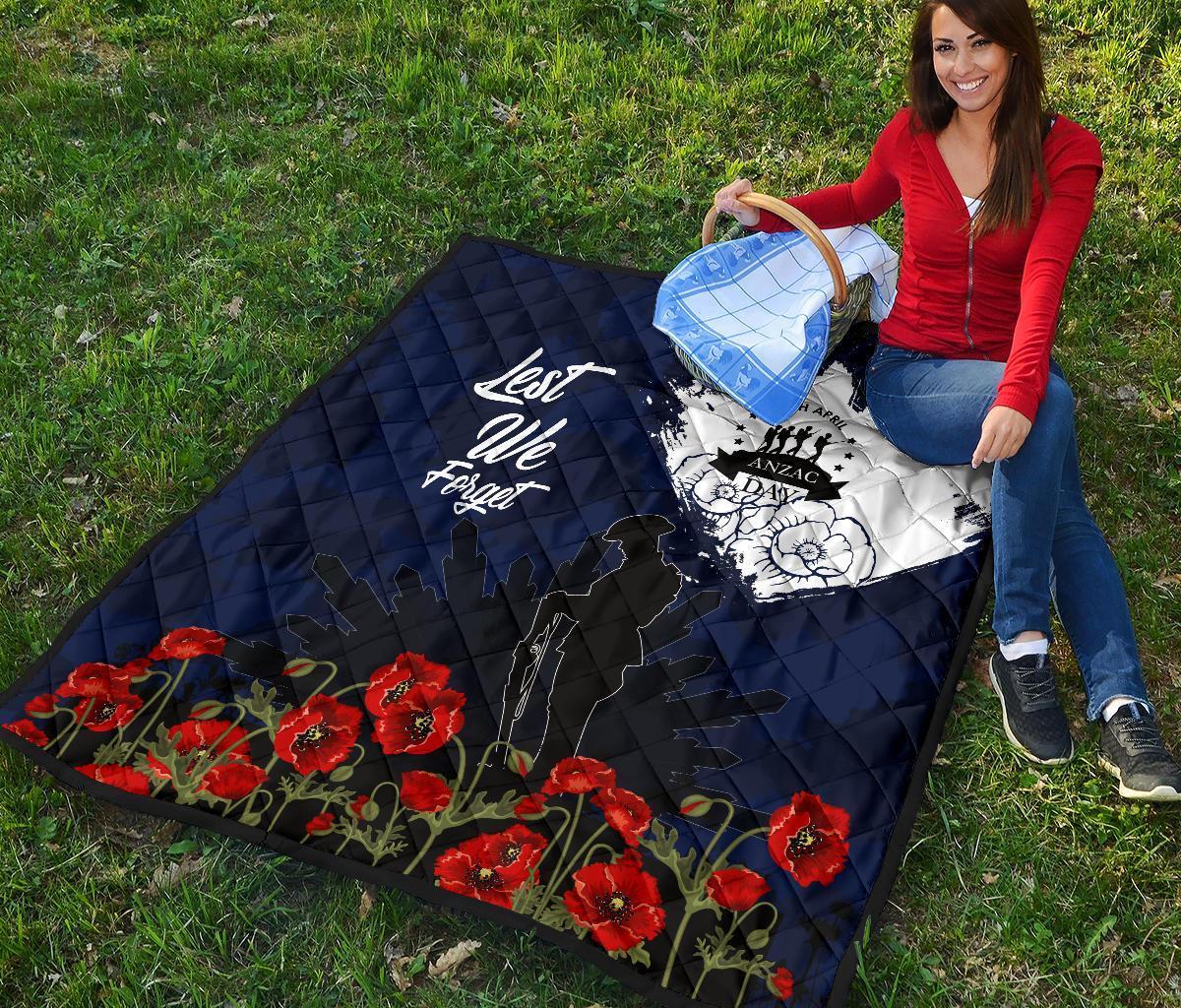 ANZAC Day Premium Quilt - Australia ANZAC Day 2021 - Vibe Hoodie Shop