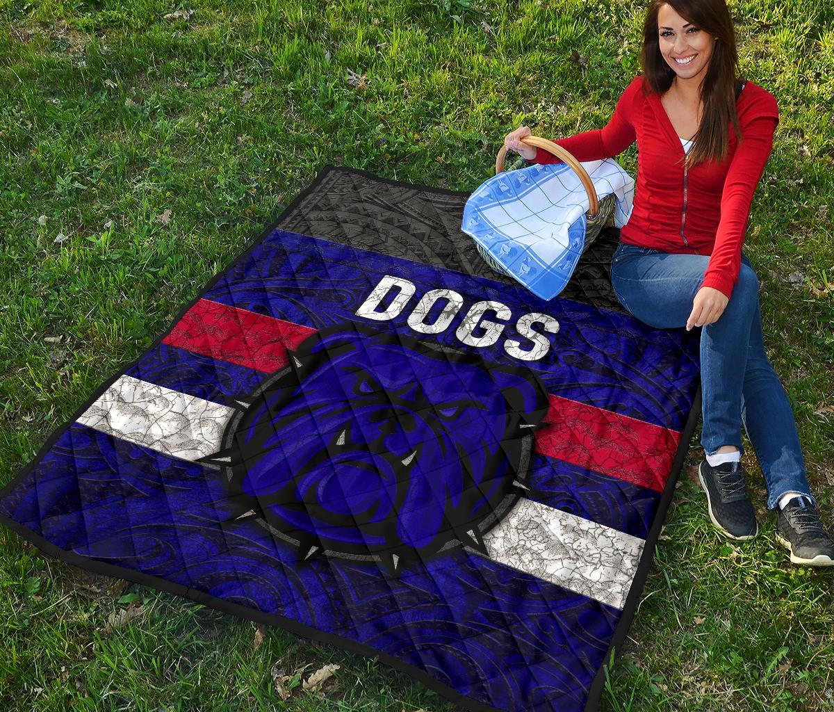 Western Premium Quilt Dogs Unique Vibes - Vibe Hoodie Shop