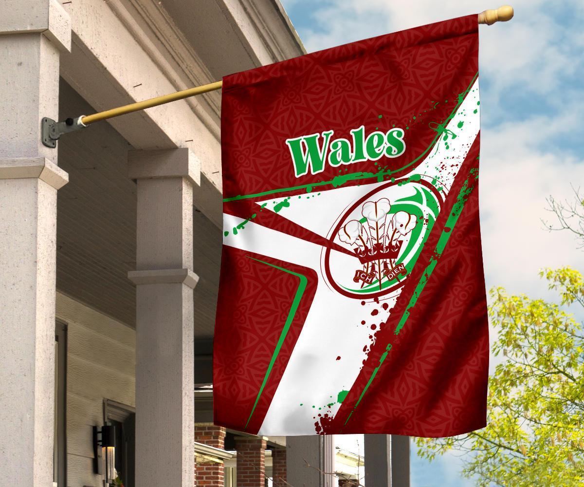 Wales Rugby Flag - Welsh Rugby - Vibe Hoodie Shop