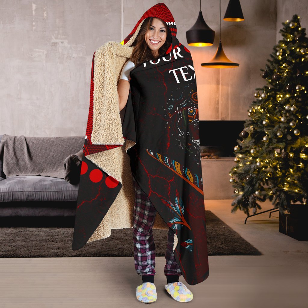 custom-aboriginal-hooded-blanket-indigenous-people-and-sun