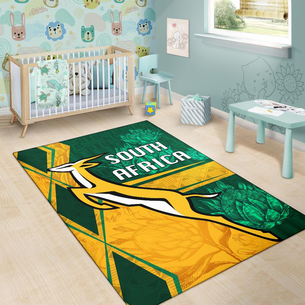 South Africa Area Rug Springboks Rugby Be Fancy - Vibe Hoodie Shop